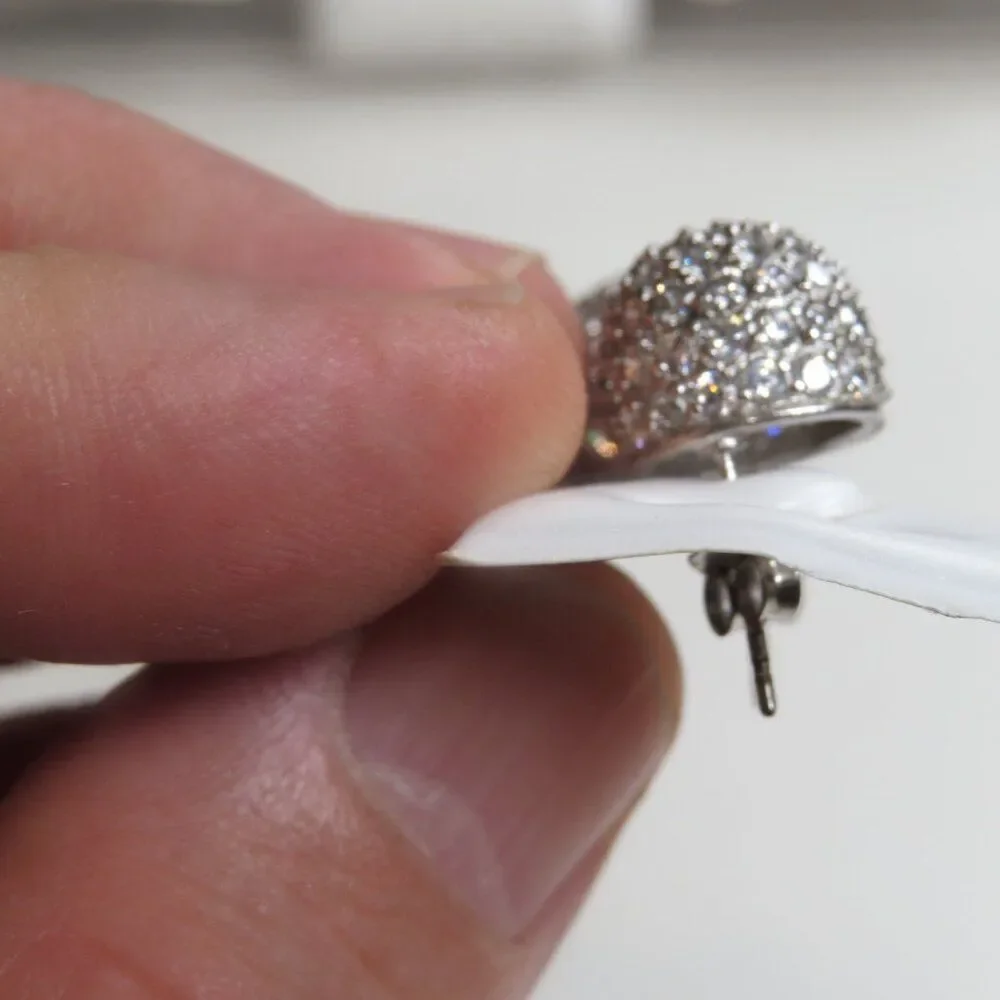 Sterling Silver Earring Hand Crafted
